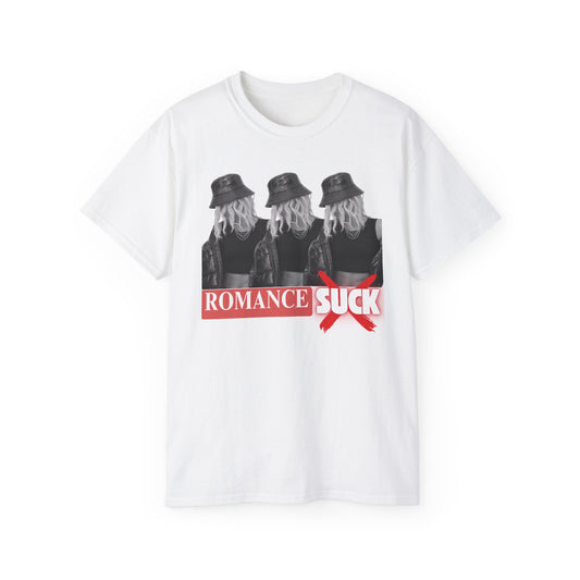 Streetluxes Romance Sucks Graphic Tee