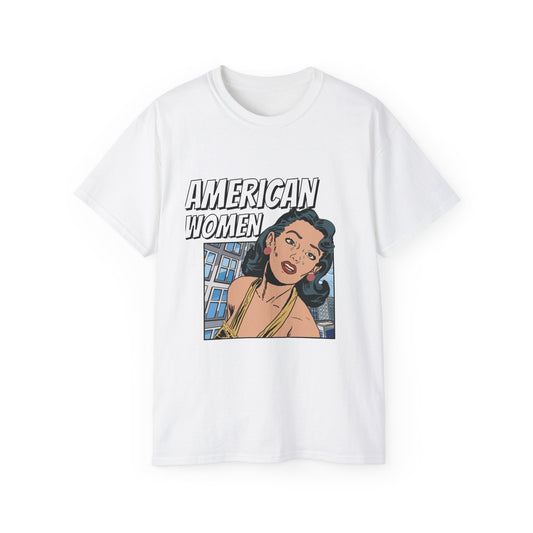 Streetluxes Apparel American Women Graphic Tee